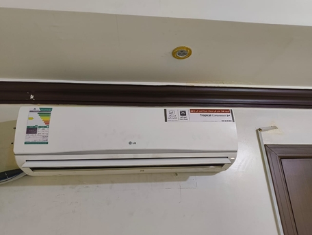 Al Iskan, Air Conditioners, SAR 600,  LG Split AC 1.5  Ton - Excellent Cooling - Slightly Used"