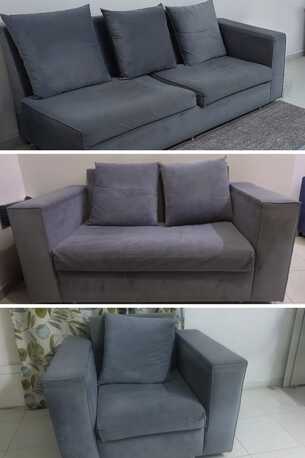 Riyadh, Furniture, SAR 1200,  Total Room Single Room Badroom Set With 3 Sofa Set  I Will Give Delivery Charge 200 SR
