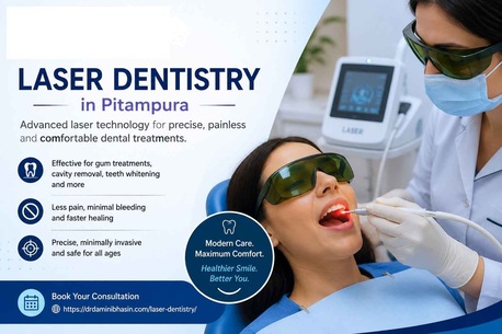 New Delhi, Dental, Laser Dentistry In Pitampura