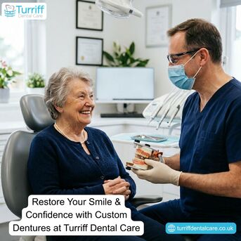 London, Dental, Restore Your Smile & Confidence With Custom Dentures At Turriff Dental Care