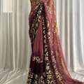 PKR 83000, Bridal Saree Pakistan Luxury Pakistani Bridal Saree Collection Online