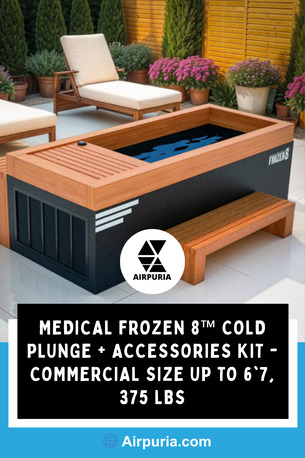 New York, Health & Beauty Items, Medical Frozen 8&trade; Cold Plunge + Accessories Kit - Commercial Size Up To 6