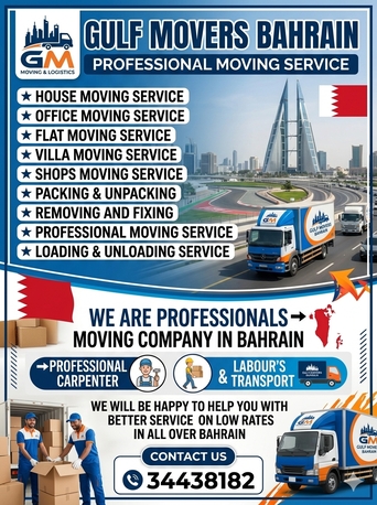 Manama, Labor/Moving, House Moving Service In Bahrain