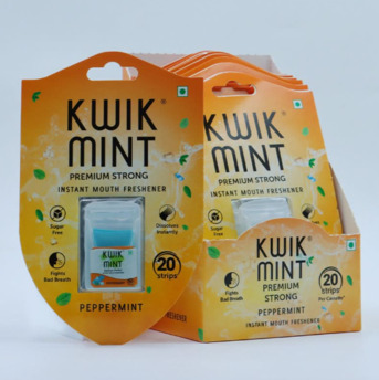 Kurnool, Food, Instant Dissolving Mint Strips For Mouth Freshness &ndash; Kwik Mint