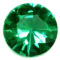 USD 14072, GIA Certified Untreated 0.86 Cts. Emerald Loose Stone Round, AAAAA Quality