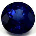 USD 14072,  Untreated 0.86 Cts. Deep  Natural Sapphire Round, AAA Quality