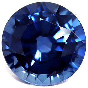 New York, Jewelry, USD 1227,  0.77 Cts. Intense Blue Sapphire Wholesale Round, AAAA Quality