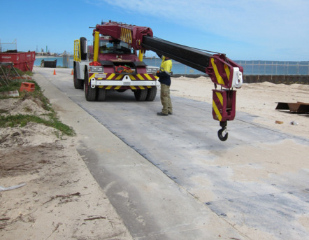 Sydney, Construction, Premium Composite Ground Protection Mats For Industrial Applications