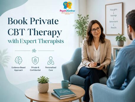 London, Health, CBT For Anxiety By Psych2gether