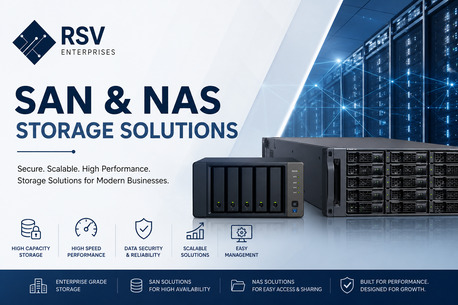 Mumbai, Security, Secure Your Business Data With Advanced SAN & NAS Storage Solutions - RSV