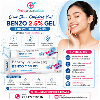 New York, Health, Benzo Gel (Benzoyl Peroxide) | Best Acne Medication & Topical Acne Medicine