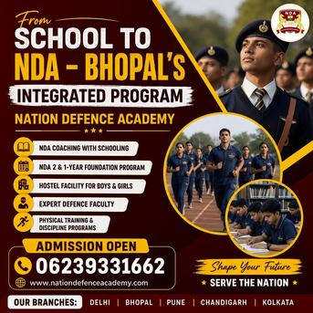 Bhopal, Education, NDA Foundation Program After 10th In Bhopal