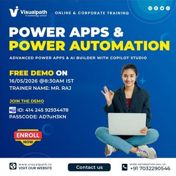 Hyderabad, Education, Power Apps & Power Automation Free Demo