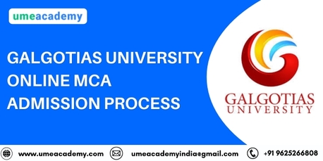 Greater Noida, Lessons Offered, Galgotias University  Online Mca Admission Process
