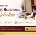 Get Expert Consultation For Right Business Selection Today
