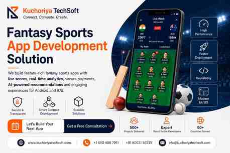 Dubai, Mobile Apps, Secure Fantasy Sports App Development Solutions With AI Features