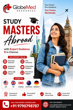 Chennai, Education, Study Masters Abroad Consultants Chennai | GlobeMed Resources
