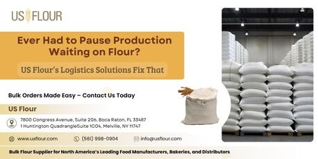 New York, Food, Ever Had To Pause Production Waiting On Flour? US Flour&rsquo;s Logistics Solutions Fix That