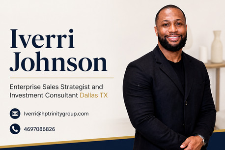 Dallas, Business, Iverri Johnson Enterprise Sales Strategist And Investment Consultant Dallas TX