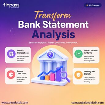 New Delhi, Software, Bank Statement Analyzer With 99.5% Accuracy