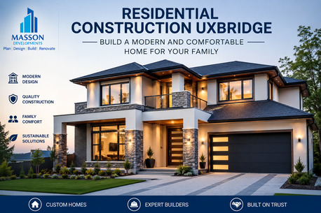 New Delhi, Legal, Residential Construction Uxbridge &ndash; Modern Family Homes