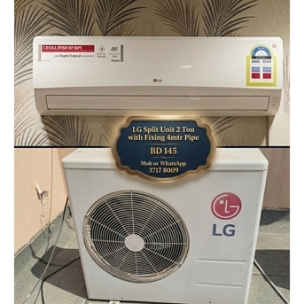 Manama, Air Conditioners, BHD 145,  🌍🌏LG Splitunit 2 Ton In Good Condition For Sale With Delivery And Fixing