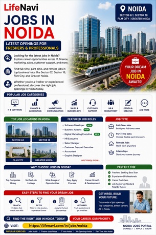 Noida, Education, Jobs In Noida &ndash; Latest Openings For Freshers & Professionals