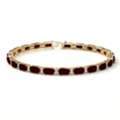 USD 12028,  Buy Ruby Bracelet With Emerald Cut Diamonds