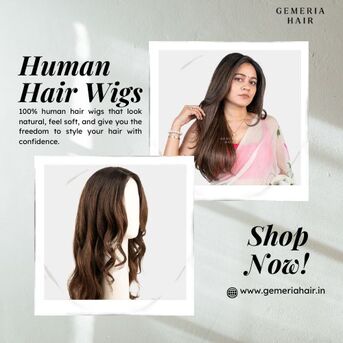 Greater Noida, Clothing & Accessories, Buy Premium Human Hair Wigs For A Natural Look