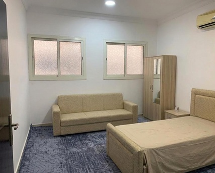 Al Aqeeq, Rooms for Rent, SAR 2000/month,  Furnished,  20 Sq. Meter,  Room On Rent For Bachelor Al-Aqiq || Near KAFD, Boulevard