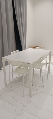 Saar, Furniture, BHD 25,  Dining Table With 4 Nos Chair For  Sale