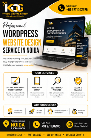Greater Noida, Marketing, WordPress Website Design Service In Noida