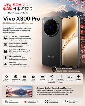 Tokyo, Mobile Phones, JPY 10,  Vivo X300 Pro