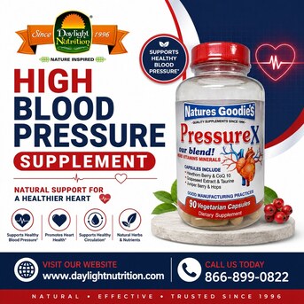 New York, Health, High Blood Pressure Supplement
