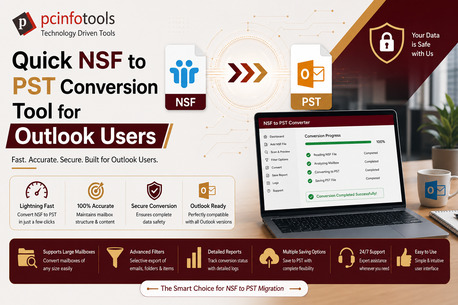 Kabul, Software, USD 99,  Quick NSF To PST Conversion Tool For Outlook Users