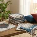 INR 799,  Cotton Pillow Covers &mdash; Handloom Woven, Hand Block Printed, Pure Cotton, Set Of 2 | Theindi