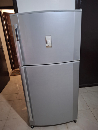 Sulai, Appliances, SAR 600,  Used Samsung & LG Split AC + Sharp Refrigerato