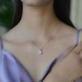 Luxury Halo Diamond Necklace Collection - Atelier Diamonds