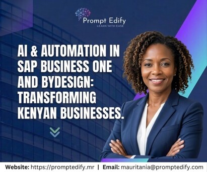 Nairobi, Education, SAP B1 And ByDesign Training Courses In Kenya | Prompt Edify