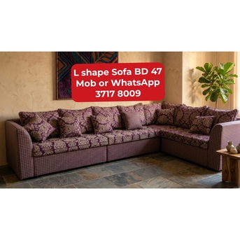 Manama, Furniture, BHD 47,  🌍🌐L Shape Sofa In Good Condition For Sale With Delivery