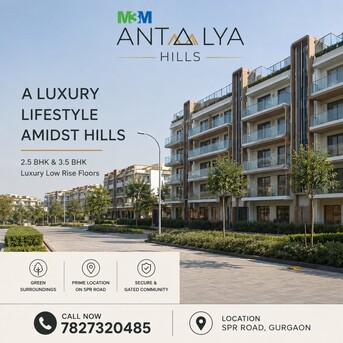 Gurgaon, Housing Exchanges, M3M Antalya Hills 3.5 BHK Price &ndash; Spacious Homes For Families