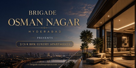 Hyderabad, Real Estate For Sale, INR 10000000,  Brigade Osman Nagar Hyderabad &ndash; The Epicenter Of Luxury And Convenience