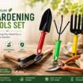 INR 129,  Colorful 3pcs Garden Tool Set With Plastic Handle | MakerBazar