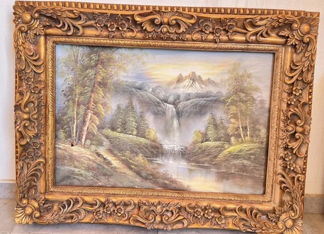 Manama, Collectibles, Vintage European Style Framed Paintings Collection ✨