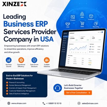New York, Business, Premier Business ERP Services Provider In USA Delivering Real-Time Data Insights