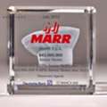 Luxury Custom Crystal Trophy For Business Excellence
