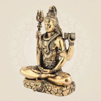 Noida, Collectibles, Shiva Brass Idol For Home Temple & Spiritual Décor