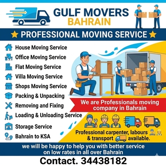 Hamad Town, Labor/Moving, House Shifting Service