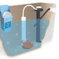Toilet Tank Tablet Holder & Soot Trap
