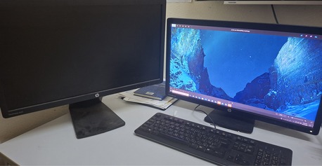 Jubail, Computers, SAR 500,  2 Monitors For Sell  . HP Elite Display